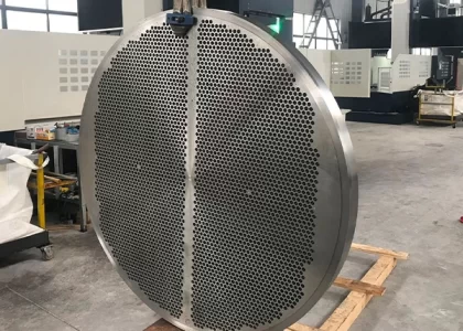 sheet of heat exchanger